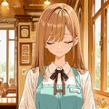 細めのウェイトレス女 2枚目