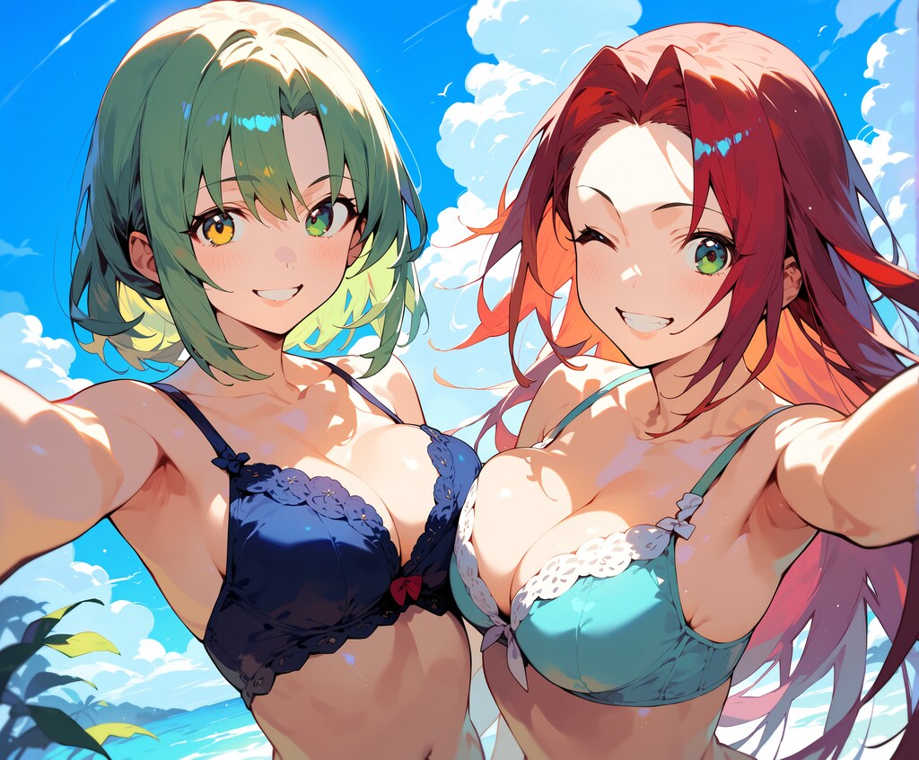 ほら♪　もっと寄って♡