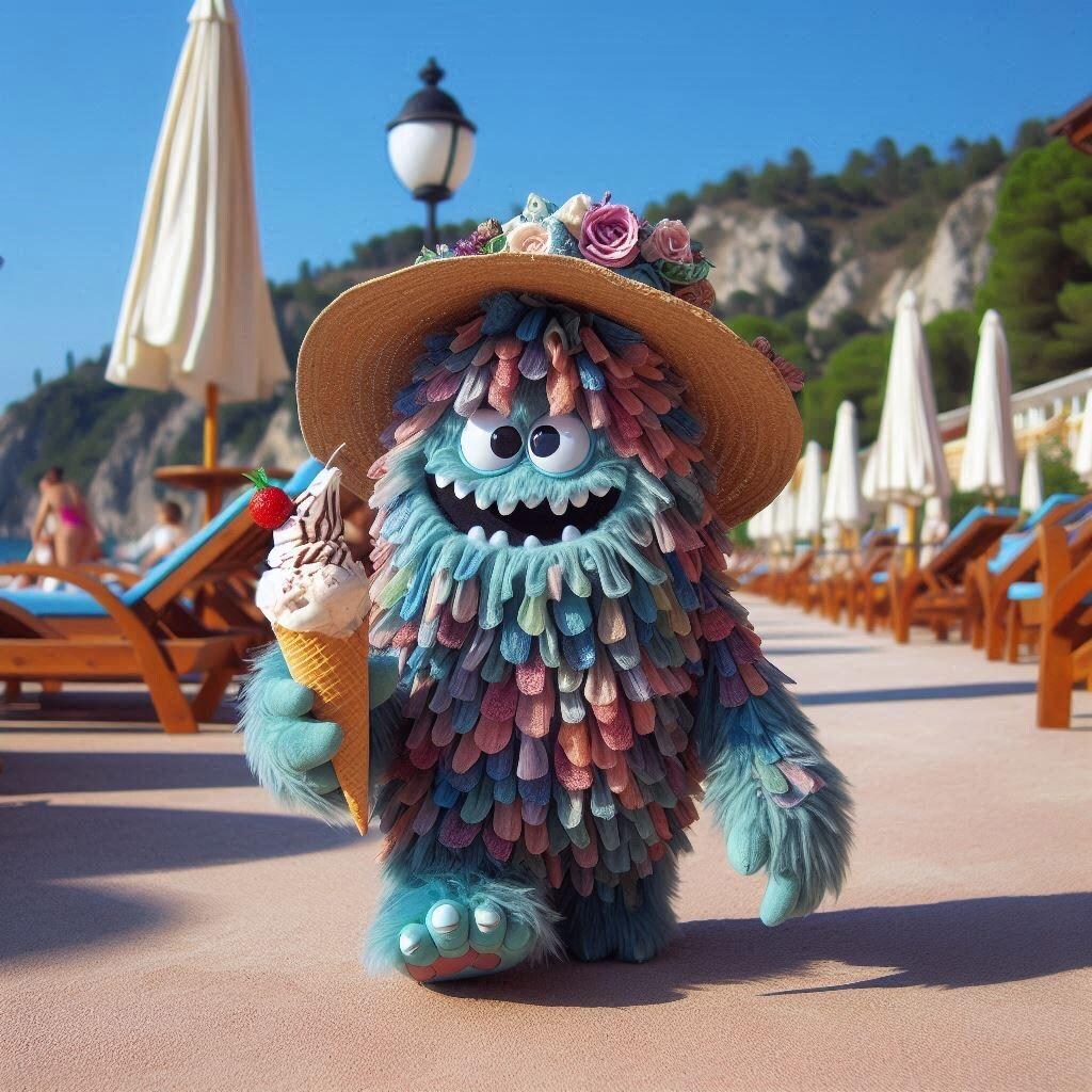 フリフリモンスターの夏