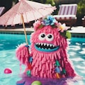 フリフリモンスターの夏 4枚目