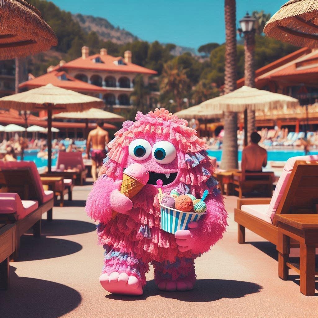 フリフリモンスターの夏
