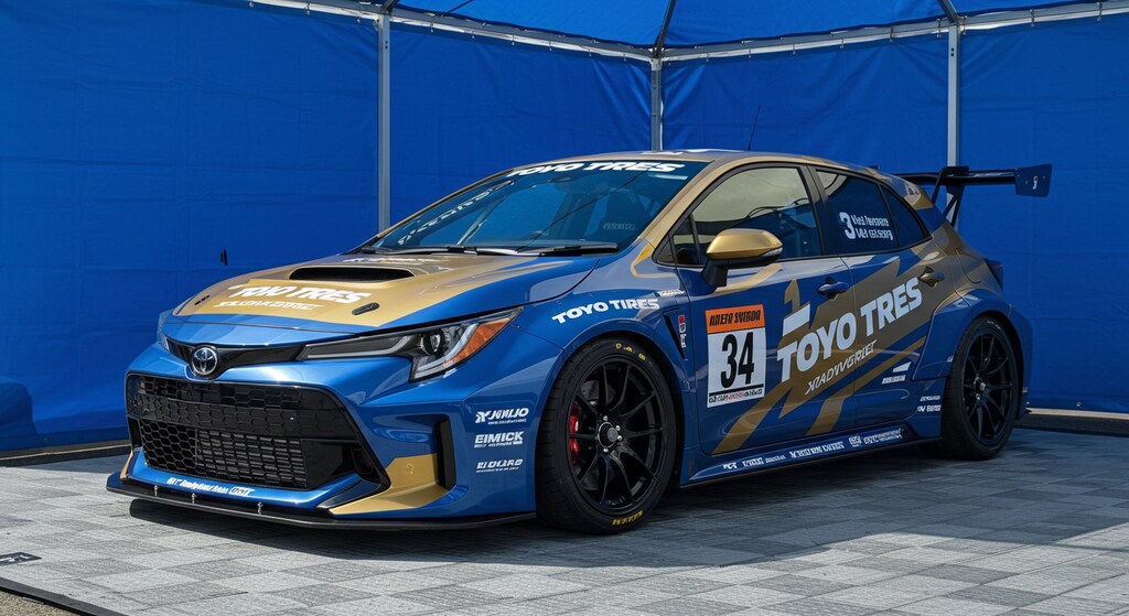 トーヨータイヤGRカローラのドリ車