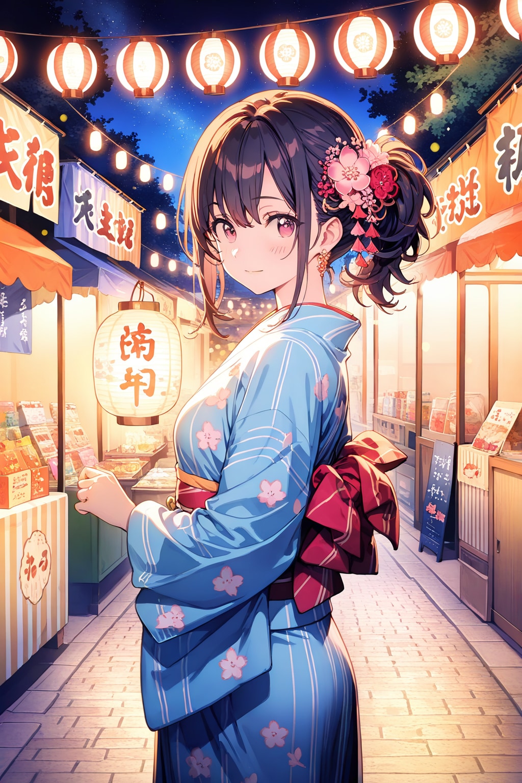 月夜の創作祭⑤ | の人気AIイラスト・グラビア