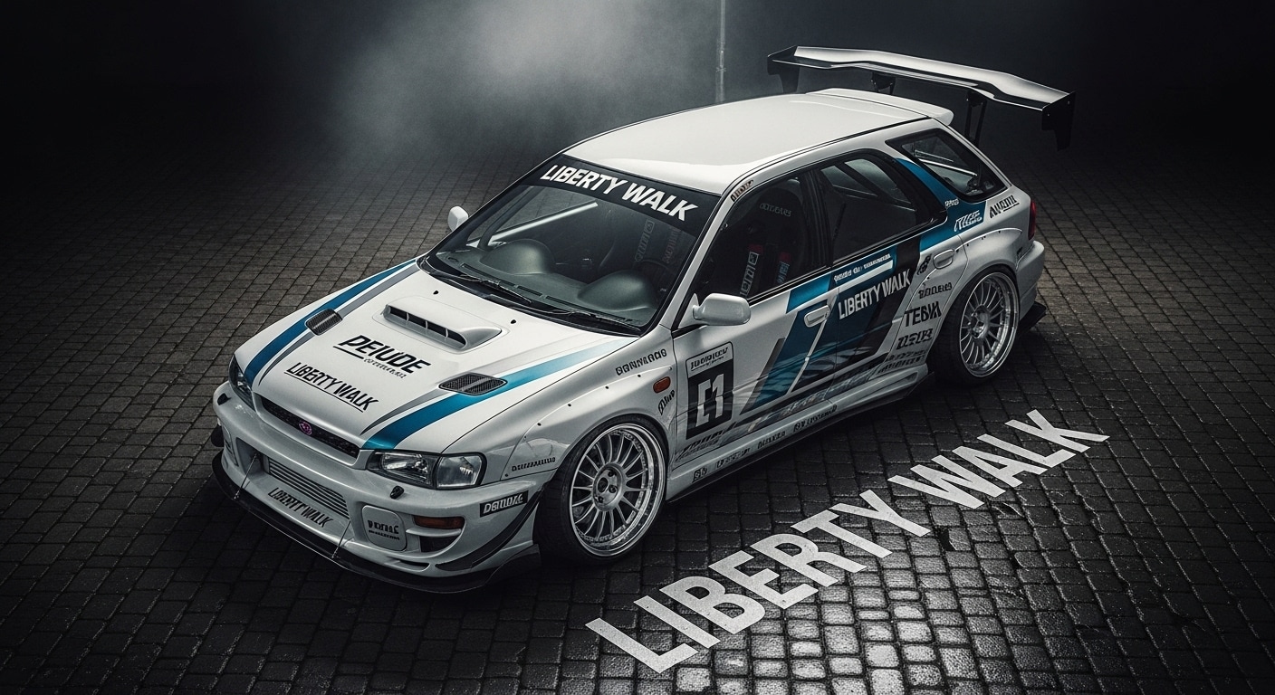 リバティーウォークインプレッサワゴン | の人気AIイラスト・グラビア