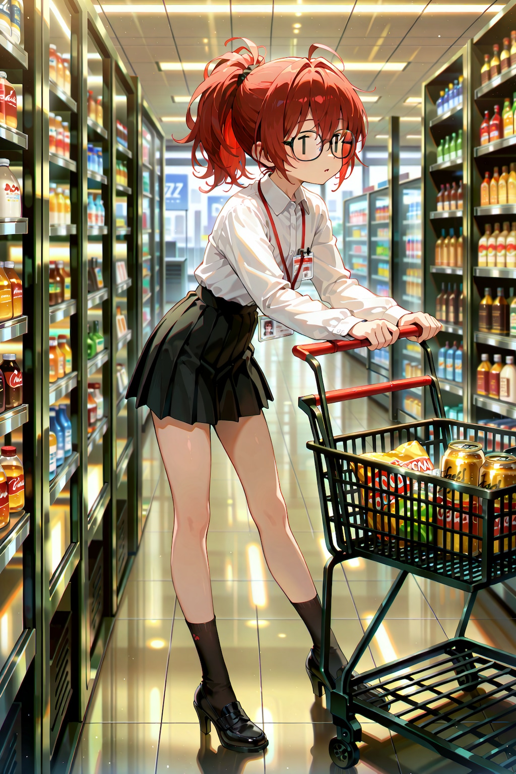 給料日・金曜日・連休前でご機嫌なジト目先生その1