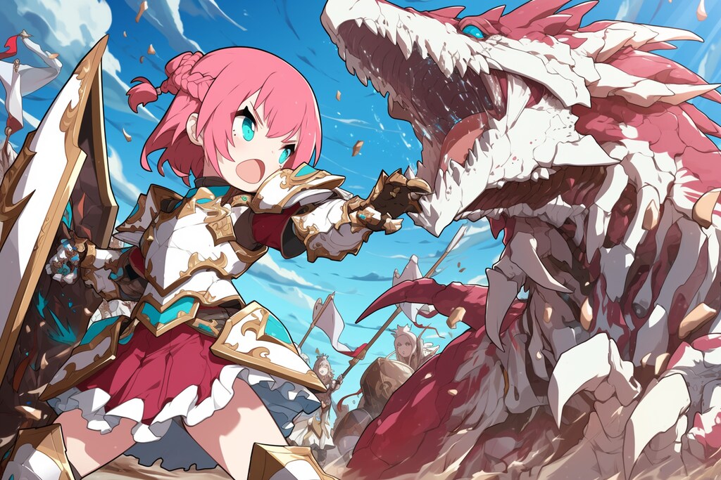 ドラゴン討伐タンクちゃん