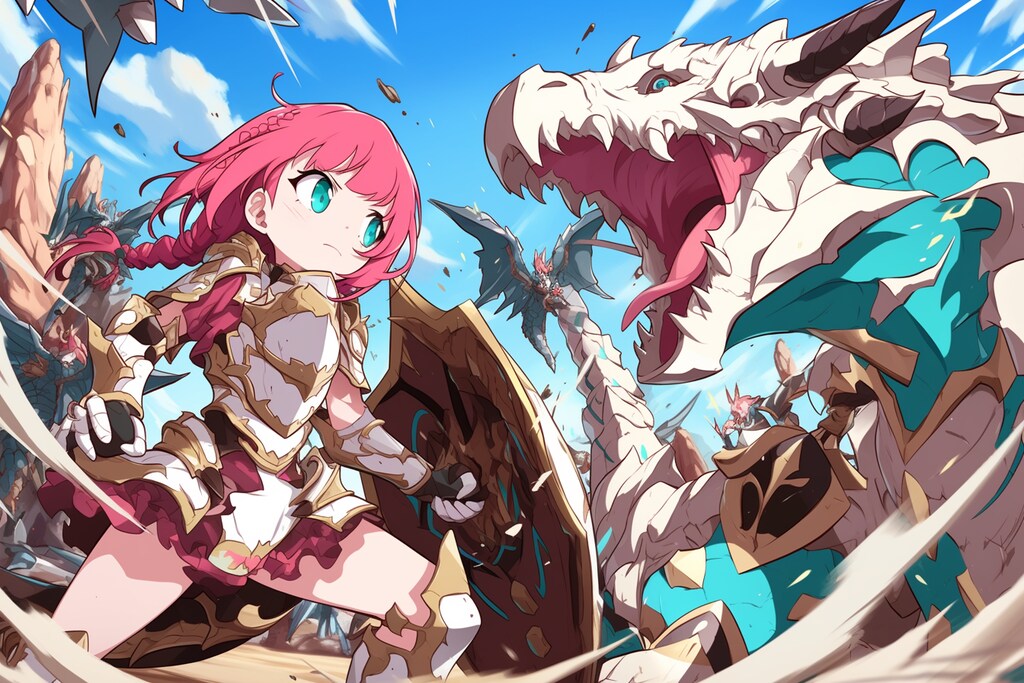 ドラゴン討伐タンクちゃん