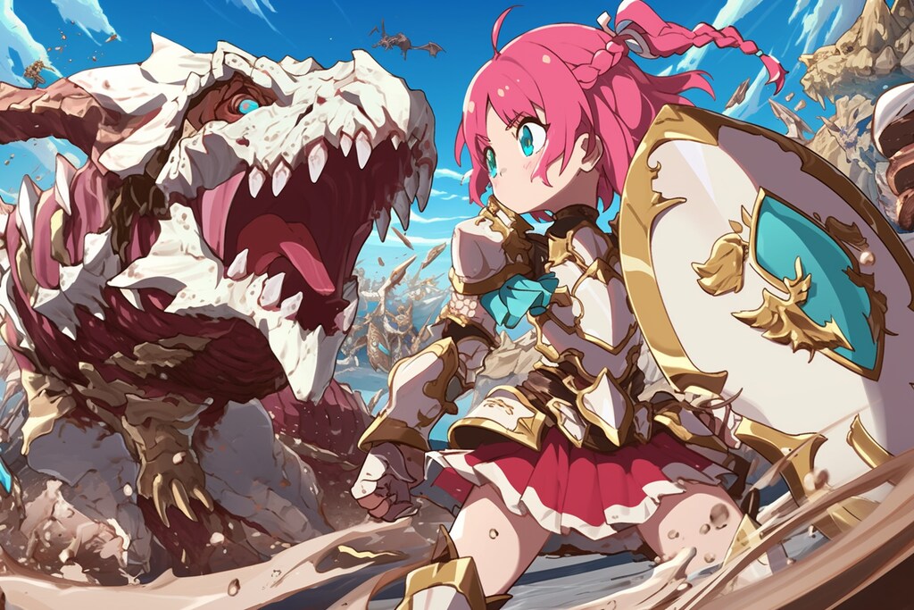 ドラゴン討伐タンクちゃん