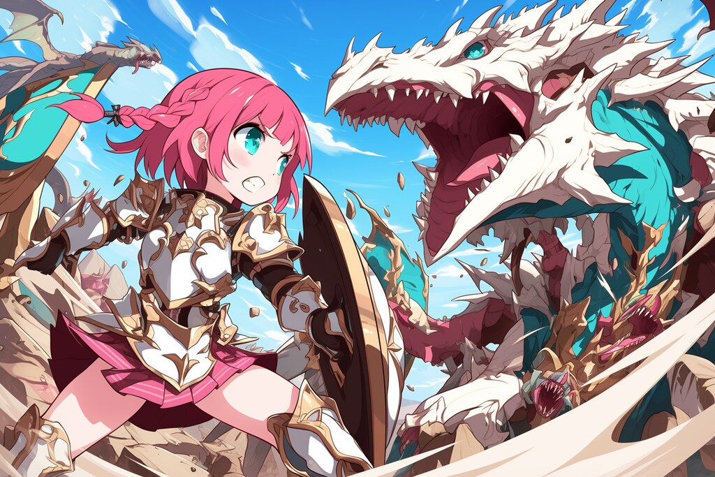 ドラゴン討伐タンクちゃん