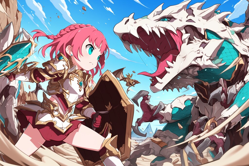 ドラゴン討伐タンクちゃん