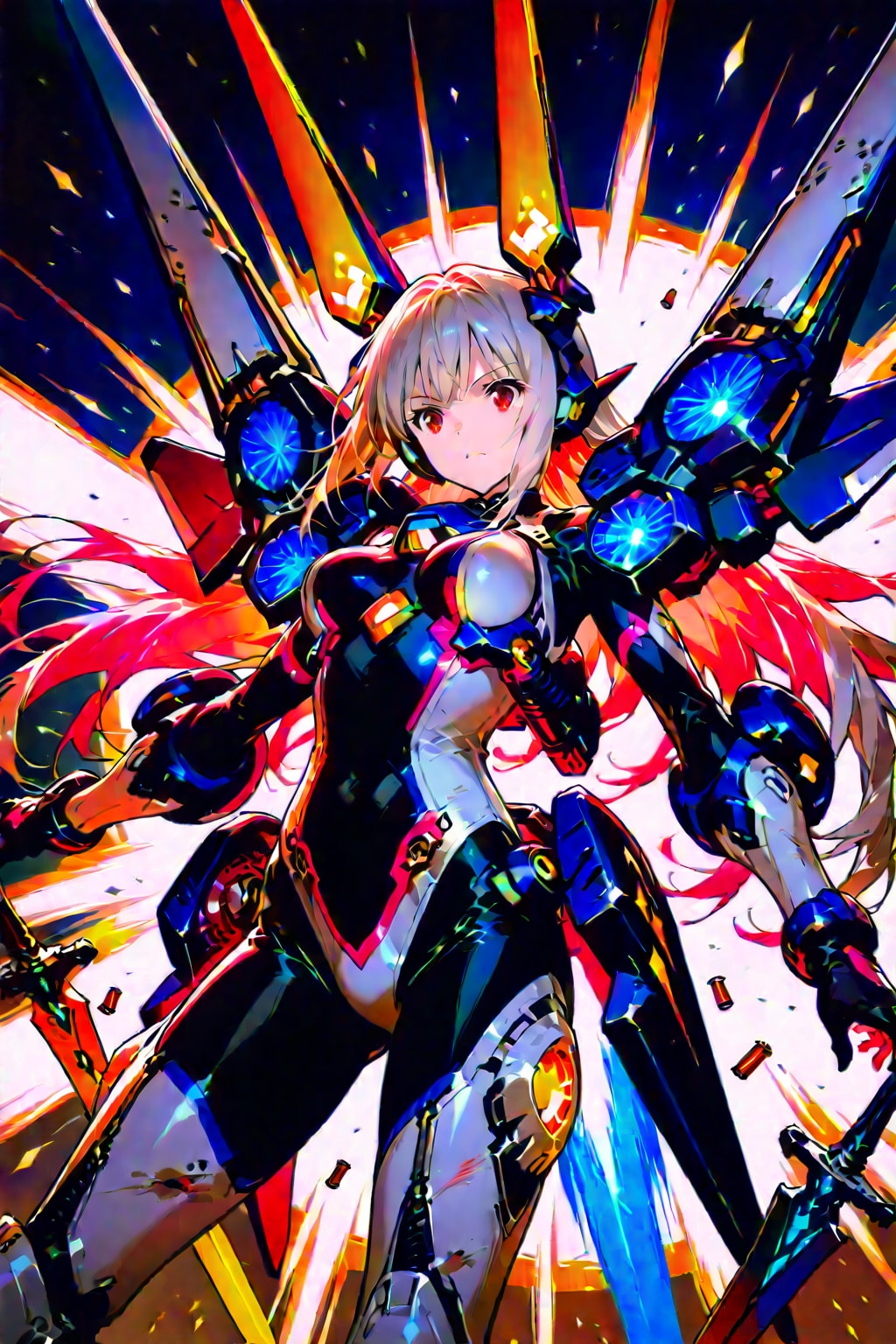 強襲型のメカ娘