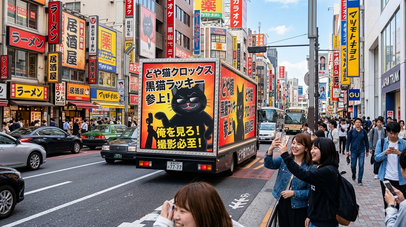黒猫トラック | の人気AIイラスト・グラビア