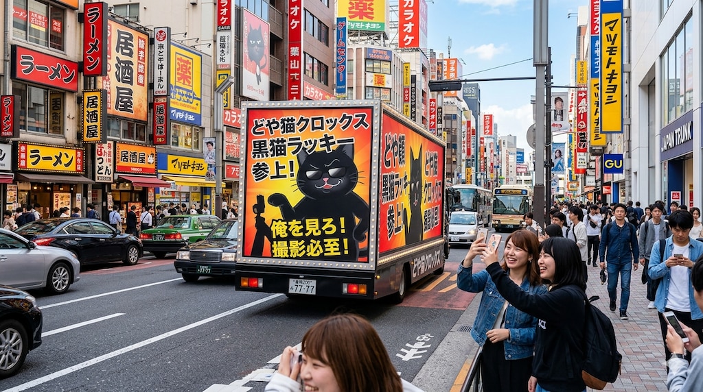 黒猫トラック