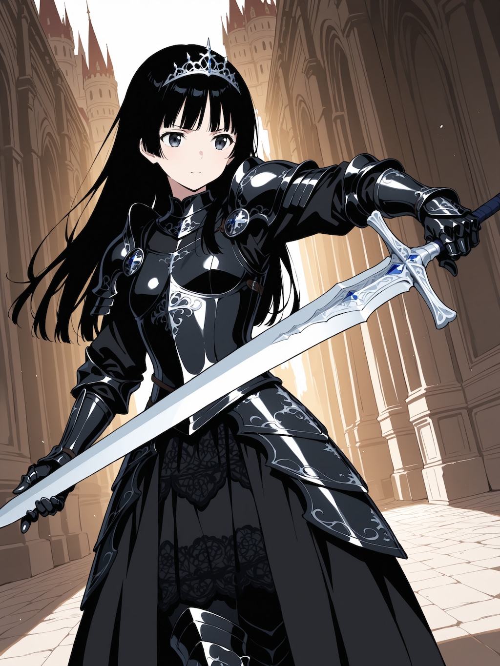 黒の姫騎士