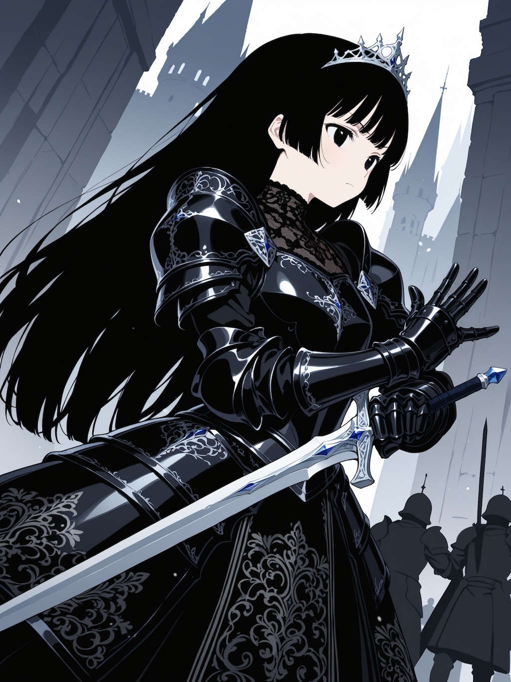 黒の姫騎士