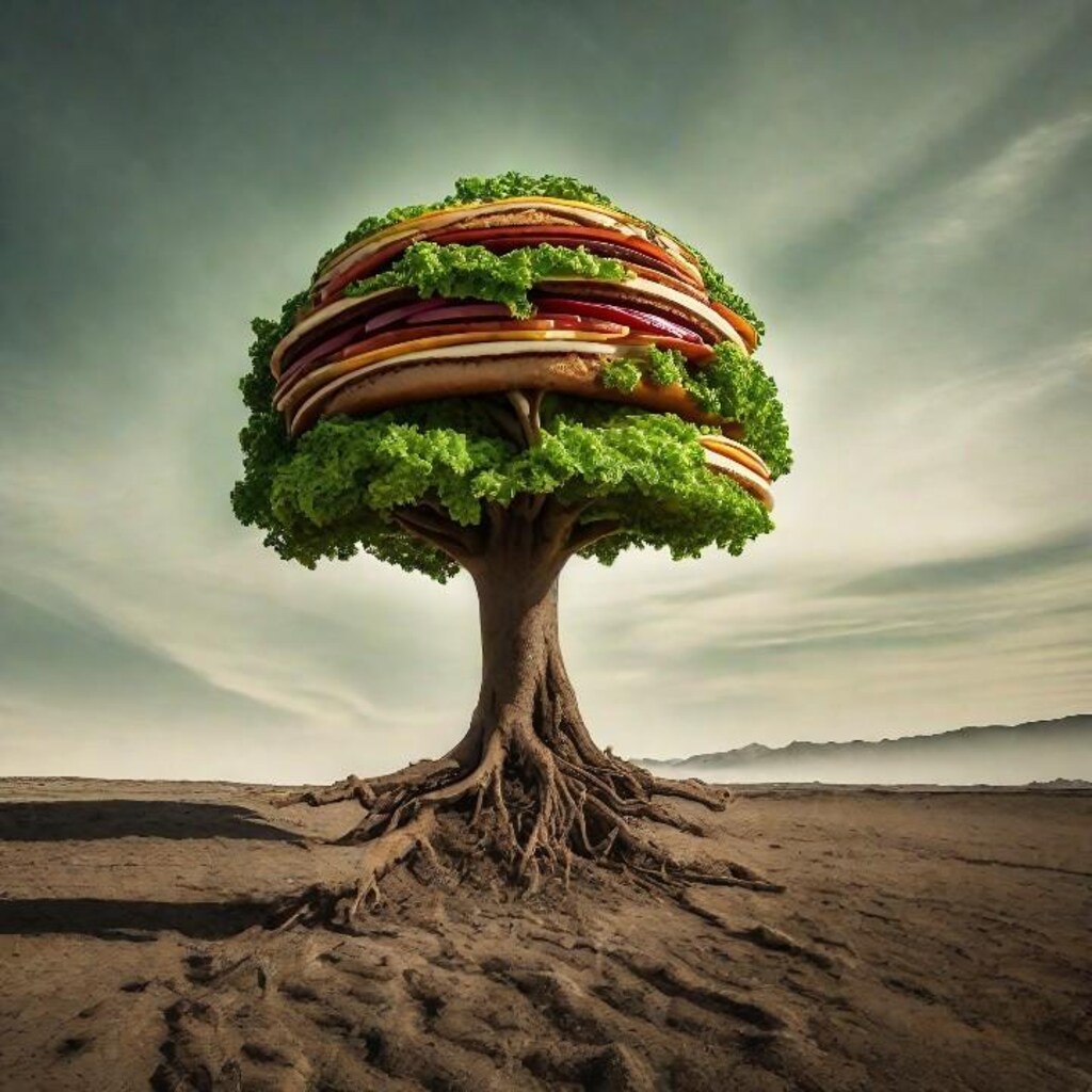 ハンバーガーの木