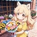アルパカの花屋さん 2枚目