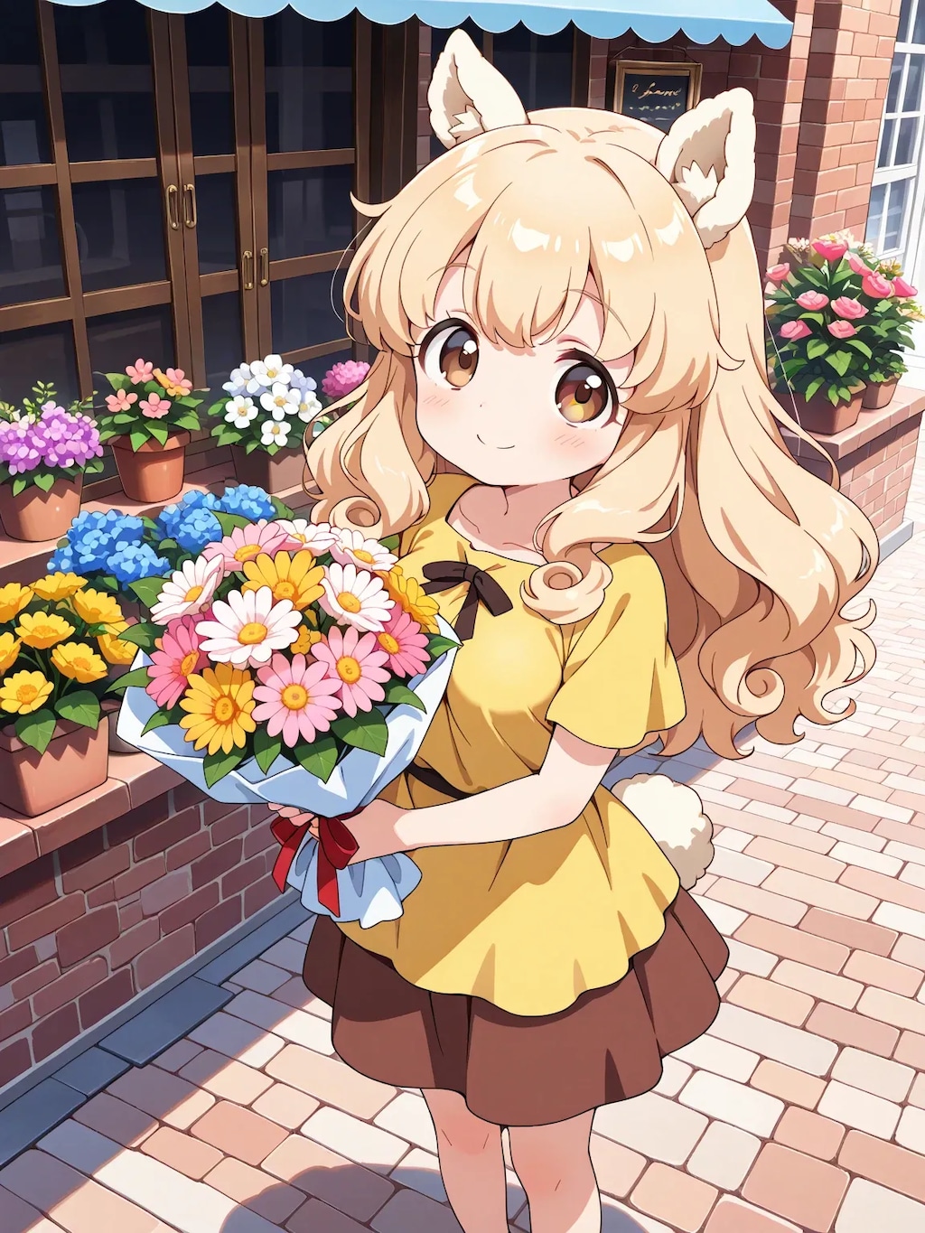 アルパカの花屋さん