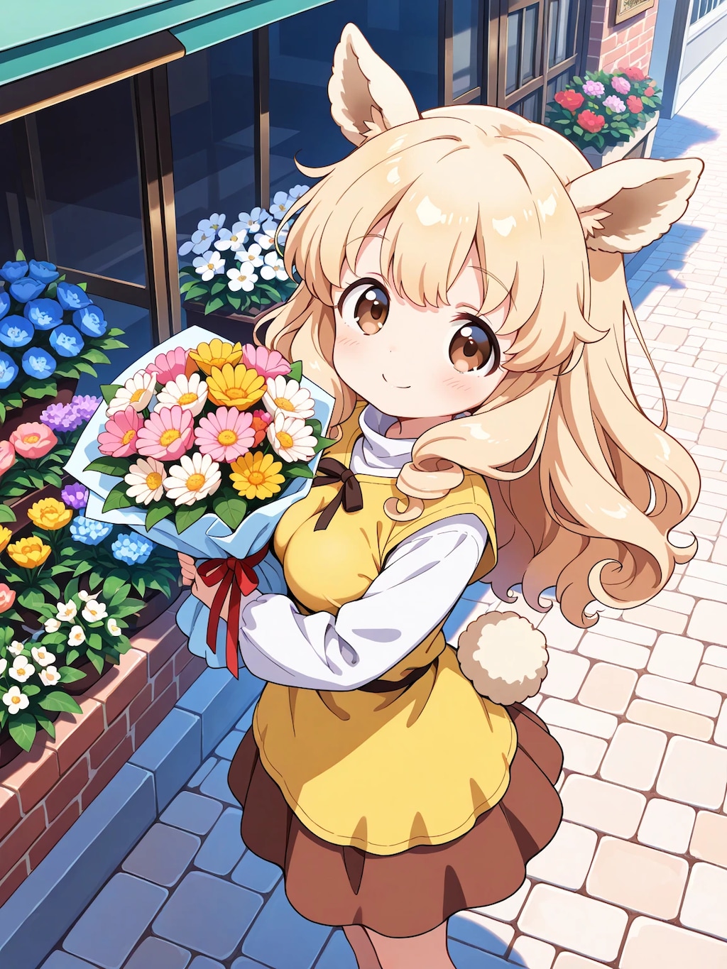 アルパカの花屋さん