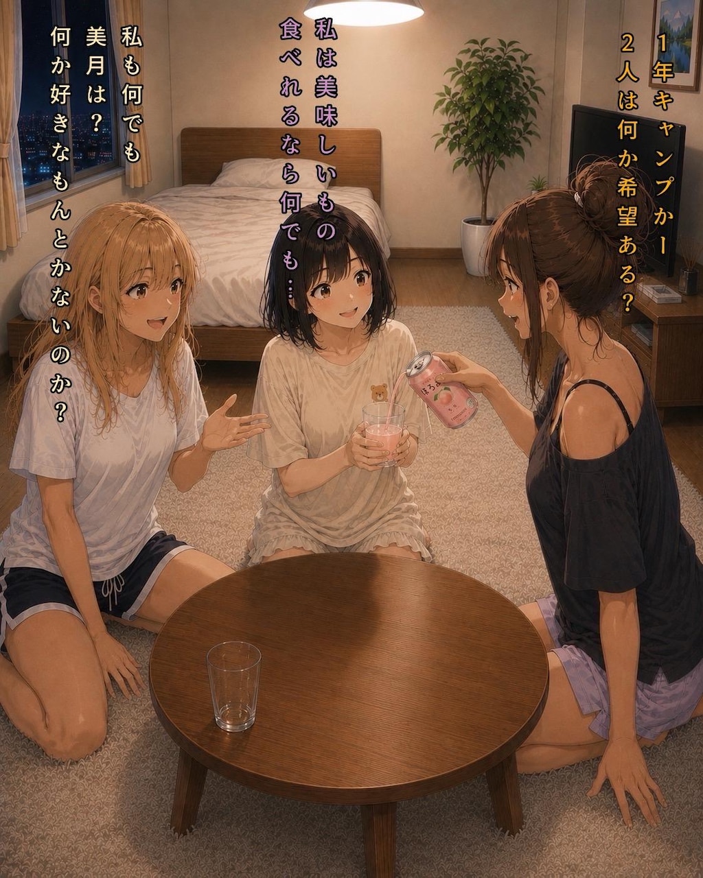 #23お泊まり会×お酒