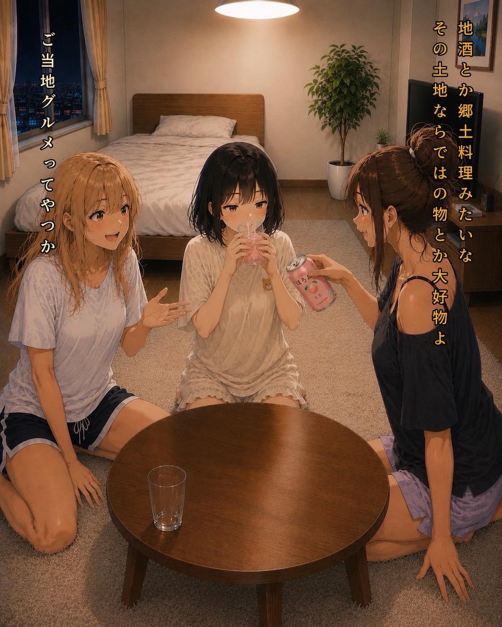 #23お泊まり会×お酒