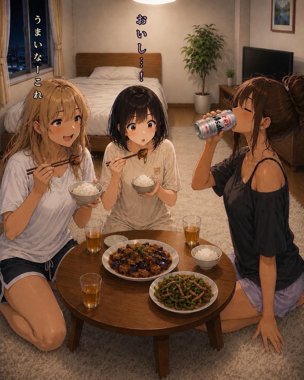 #23お泊まり会×お酒