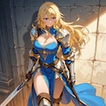 金色の女騎士 2枚目