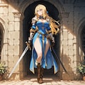 金色の女騎士 4枚目