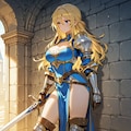 金色の女騎士 3枚目