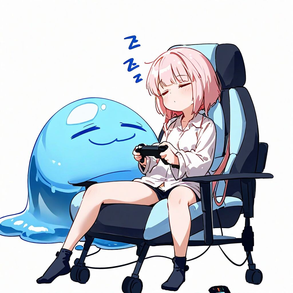寝落ちゲーム女子