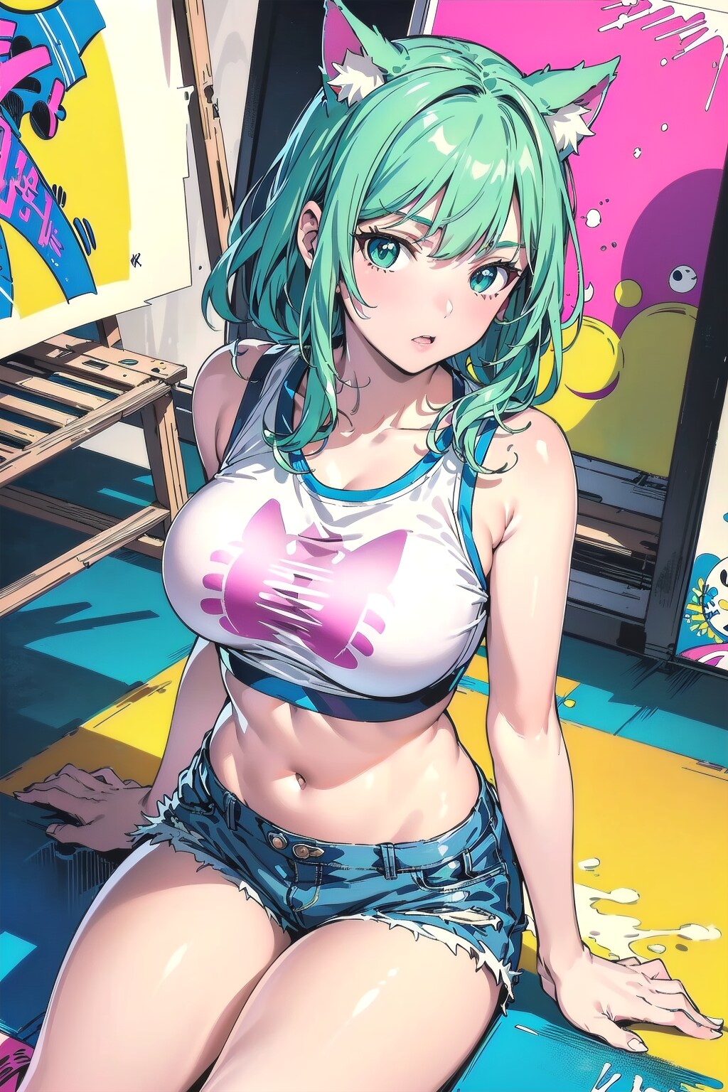 スクリーンプリント🎨🐱