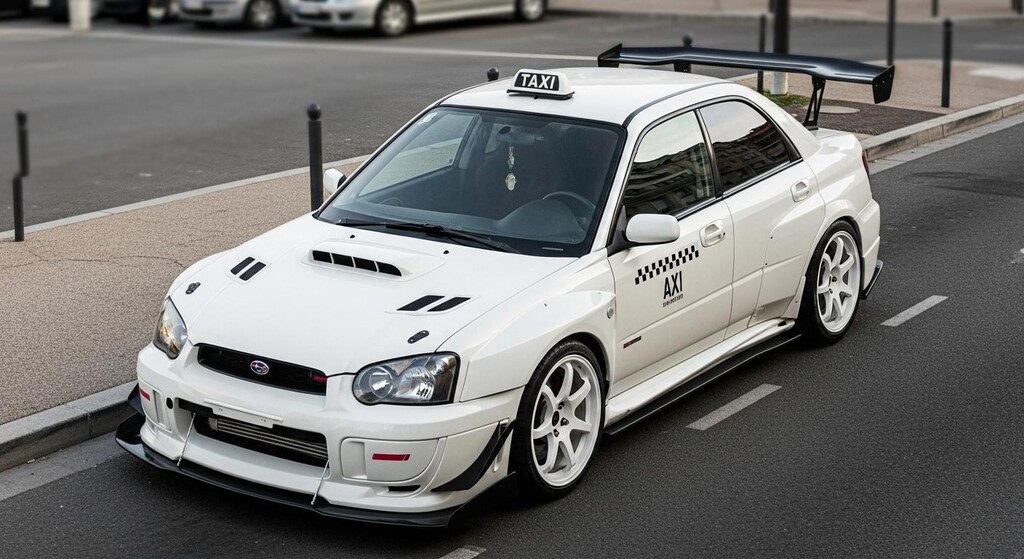 インプレッサWRX GDB タクシーのドリ車