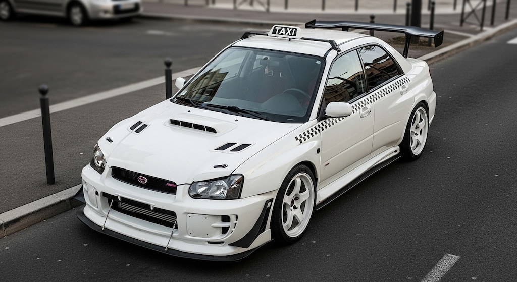 インプレッサWRX GDB タクシーのドリ車