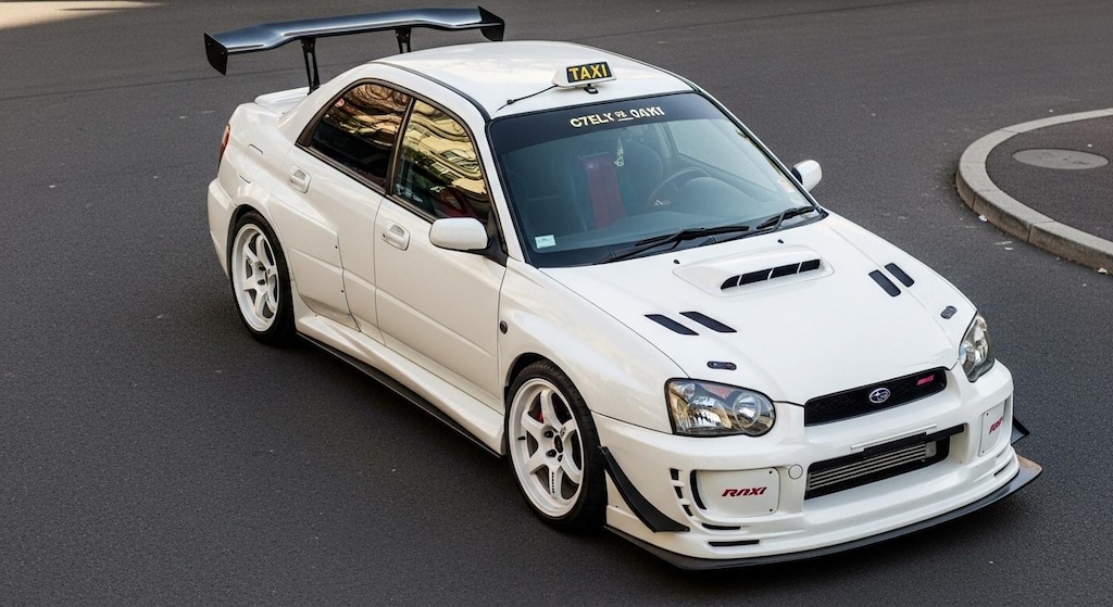 インプレッサWRX GDB タクシーのドリ車