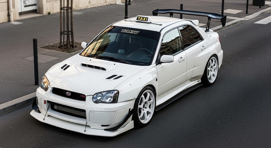 インプレッサWRX GDB タクシーのドリ車