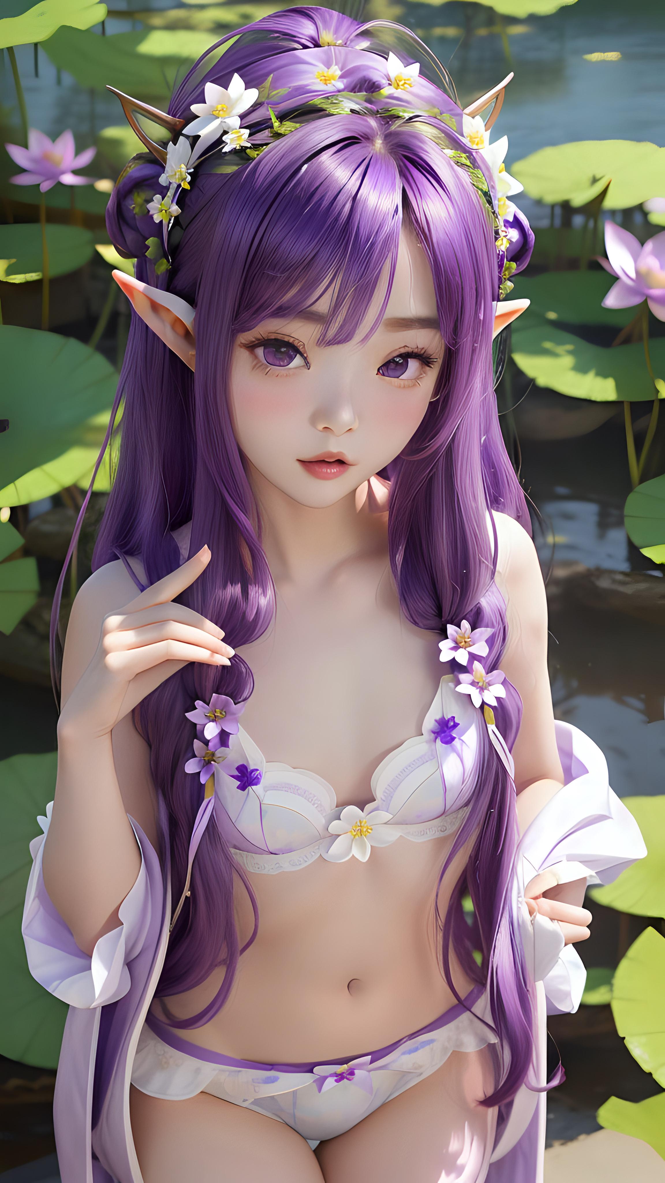 蓮のエルフ