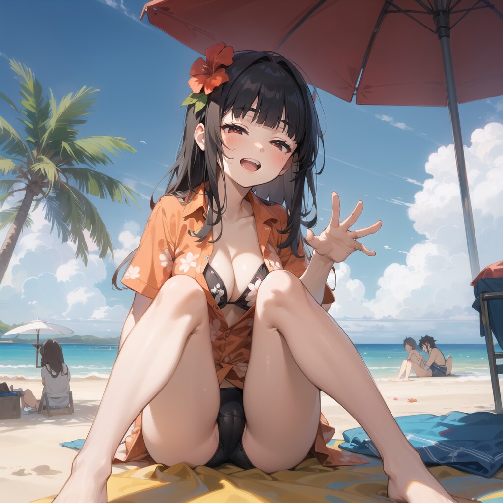 このアングルはちょっと際どいですね🩷