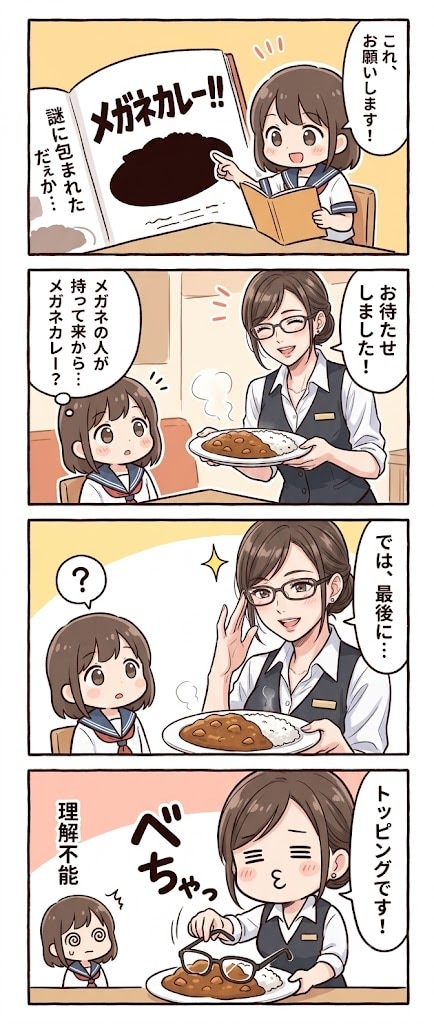 メガネカレー