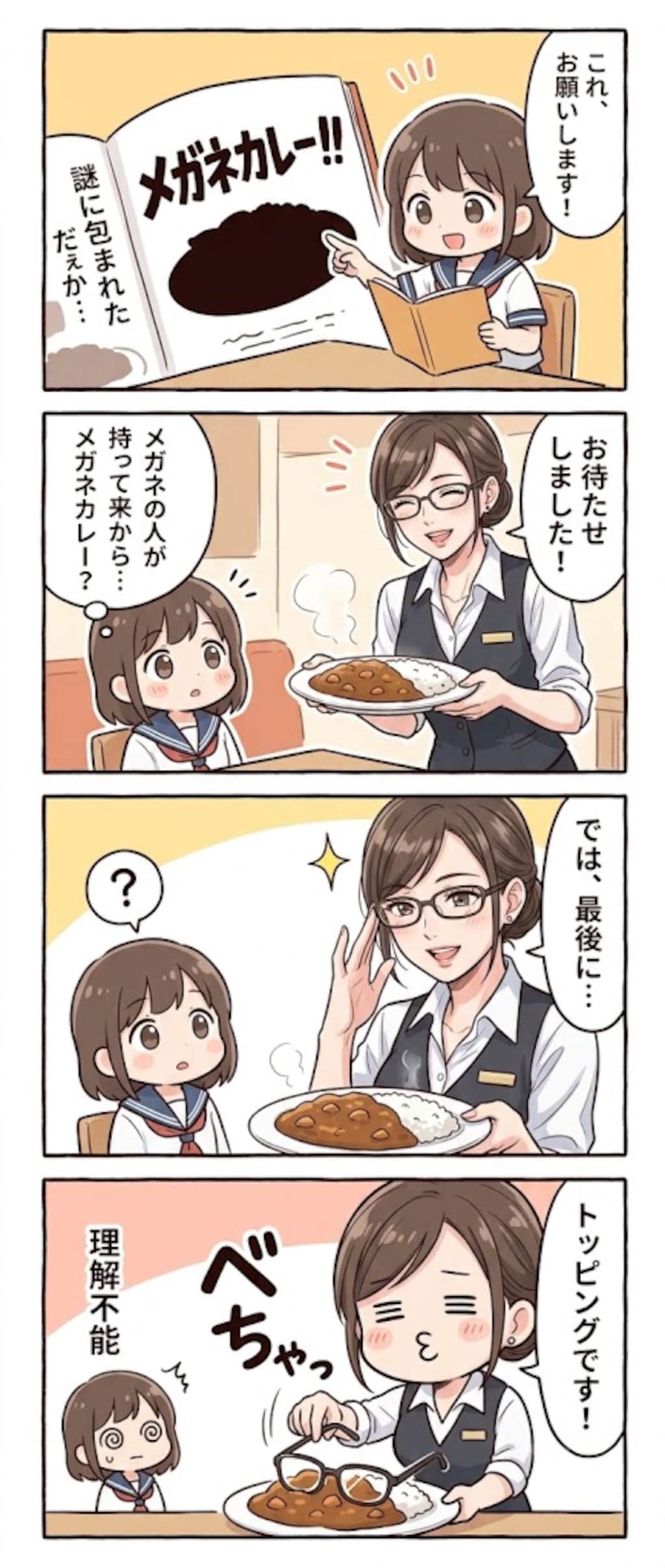 メガネカレー