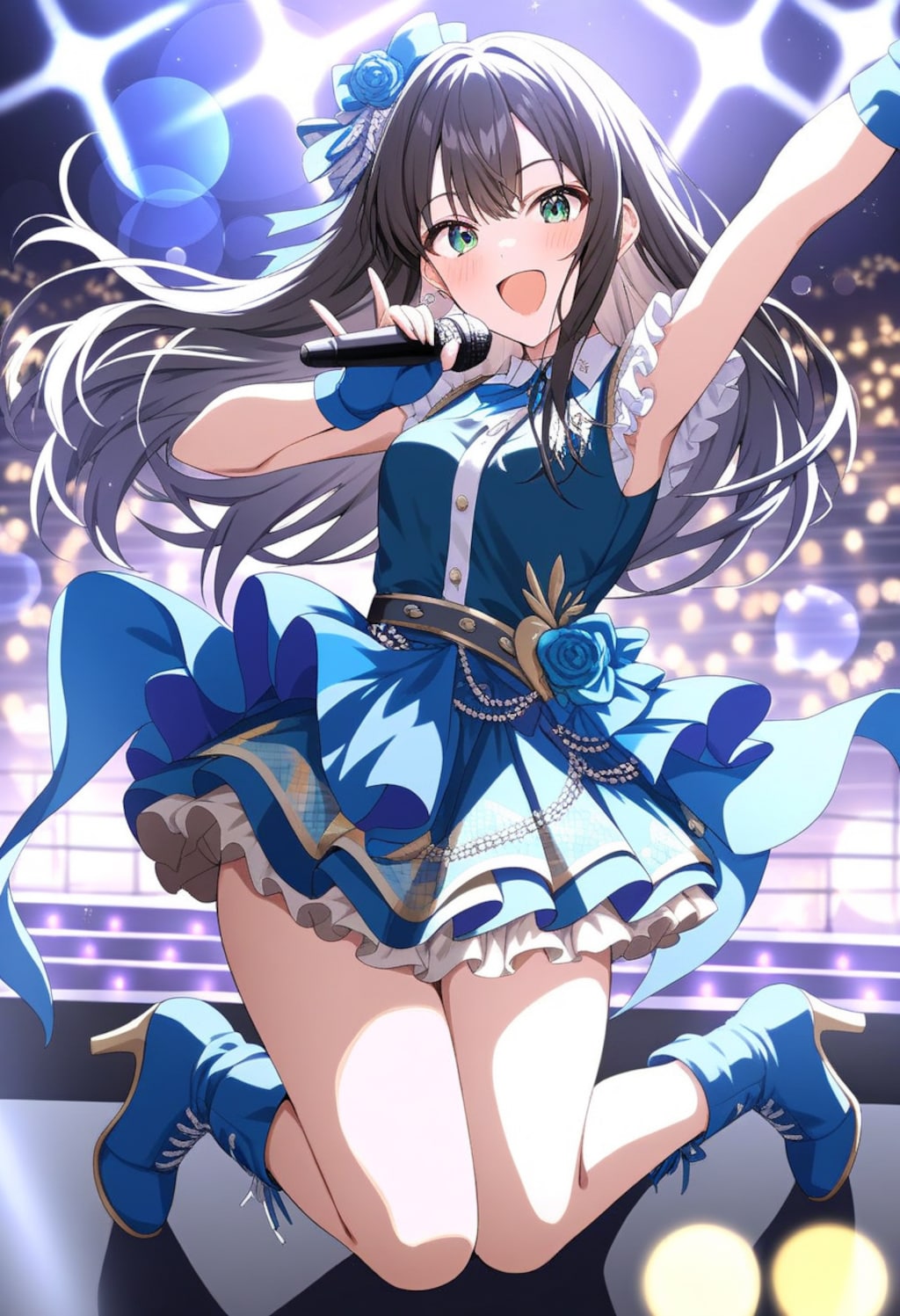よりアニメっぽく、しぶりん