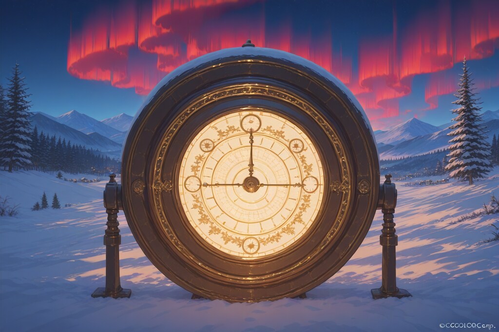 北海道オーロラ