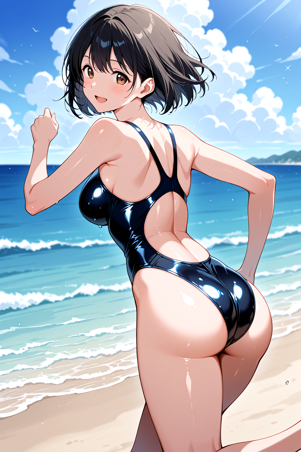 競泳水着写真集「海だって競水」1-12/24