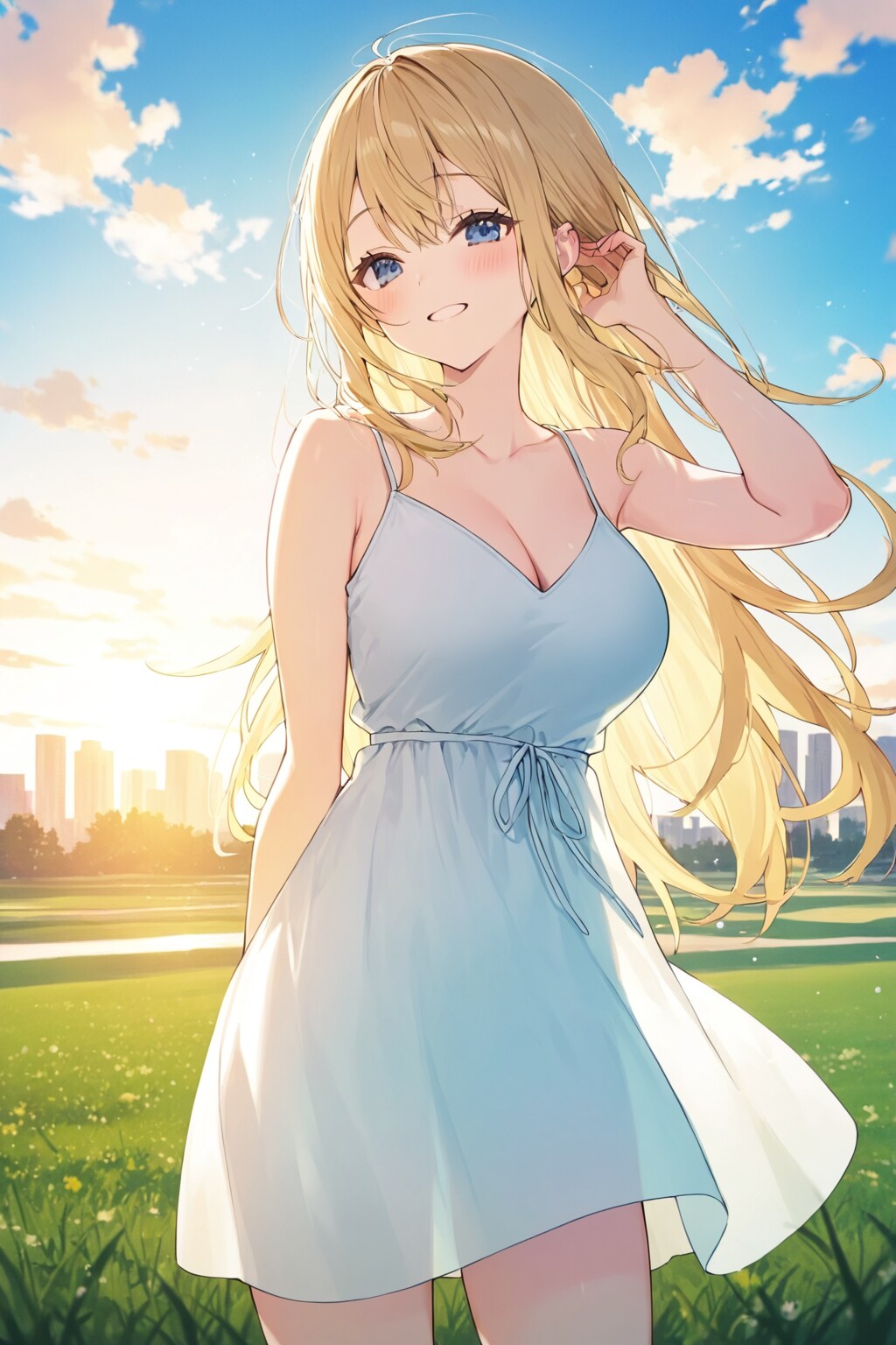 LILACで金髪さん