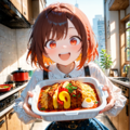 今日は駒ヶ根ソースかつ丼の日。タッパーの日 2枚目