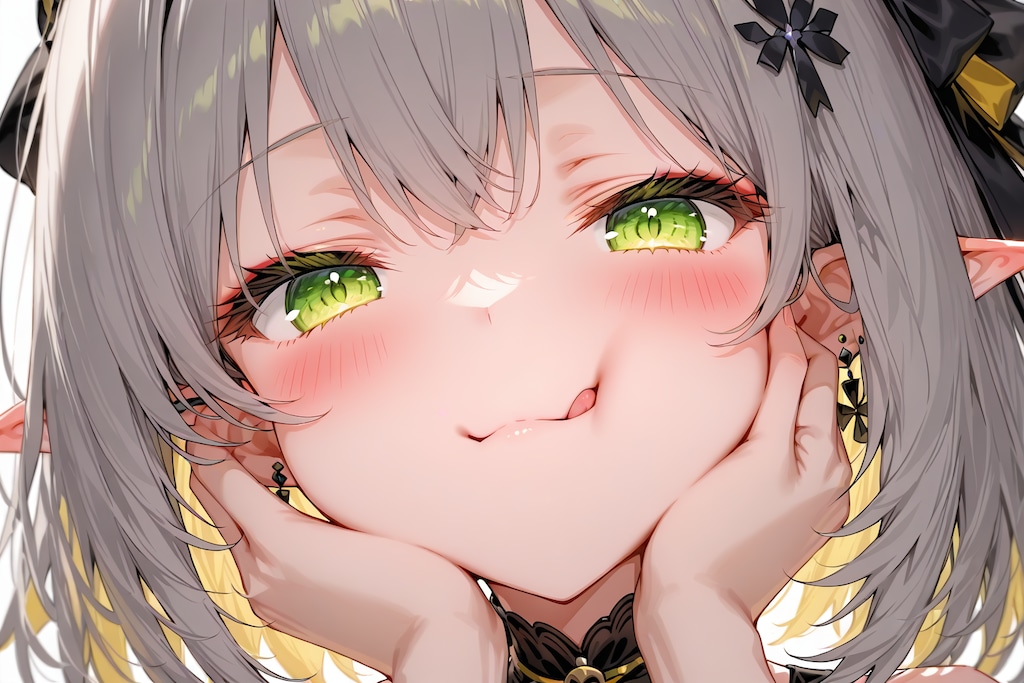 ほっぺたむにぃっ！