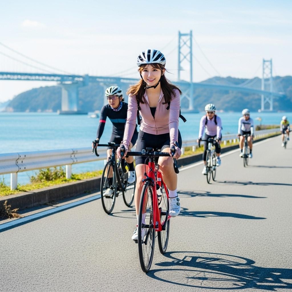 しまなみ海道を行く
