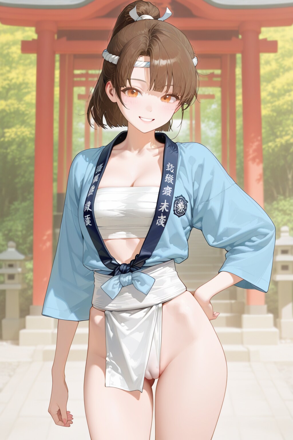 お祭り少女