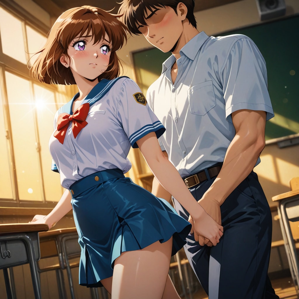 【天津麻衣】勇気をだして男子にアタック！火照った体を抑えられず