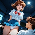 【天津麻衣】勇気をだして男子にアタック！火照った体を抑えられず 4枚目