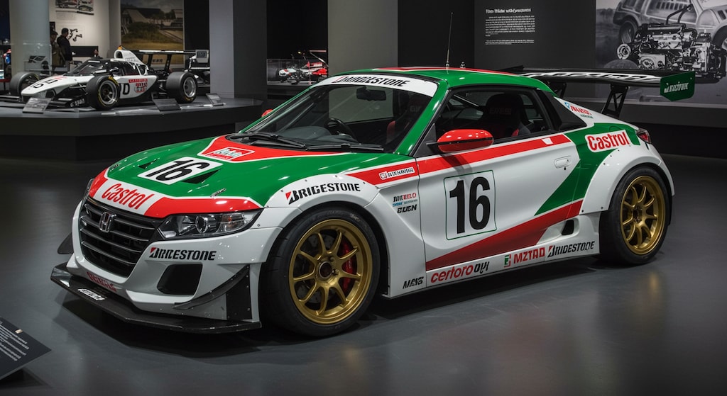 カストロールS660レーシングカー